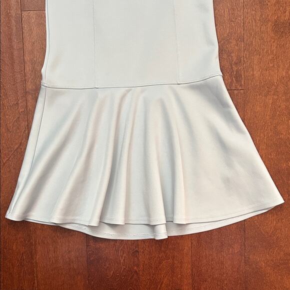 Abercrombie & Fitch Kid’s Blue Sleeveless Ponty Dress, Cutout Back, Size XL/16 - Picture 3 of 10